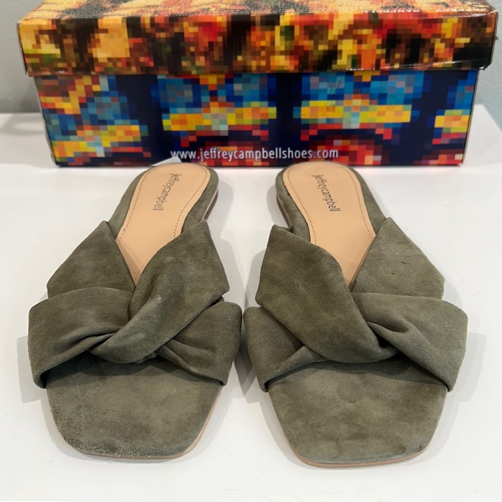 Jeffrey Campbell Twist Slide Sandals - 8